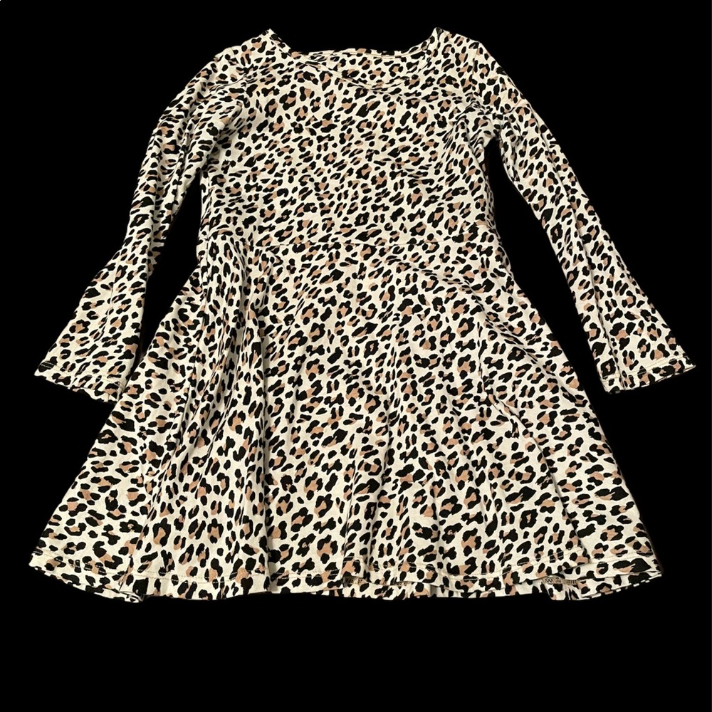 Leopard Dress w/ heart back cutout